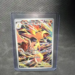 Pokemon TCG Ethan's Typhlosion 190/182 Illustration Rare Holo - Image 1