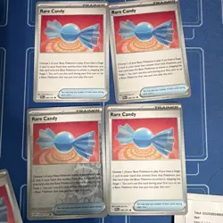Rare Candy Pokemon Trainer x4 Play Set - Image 1