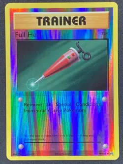 Pokemon Full Heal Reverse Holo 78/108 EVO Evolutions LP - Image 1