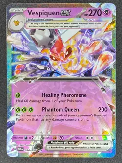 Pokemon Vespiquen ex 096/197 OBF Obsidian Flames NM - Image 1