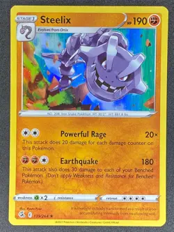 Pokemon Steelix 139/264 FST Fusion Strike NM - Image 1