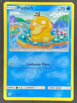 Pokemon Psyduck 28/149 SUM Sun & Moon LP/NM - Image 1
