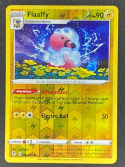 Pokemon Flaaffy Reverse Holo 055/203 EVS Evolving Skies LP/NM - Image 1