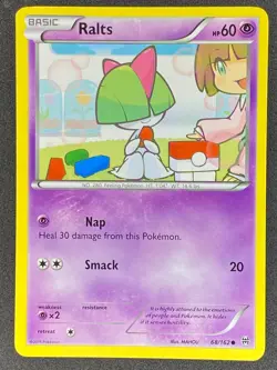 Pokemon Ralts 68/162 BKT BREAKthrough LP/NM - Image 1