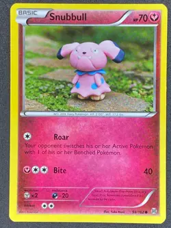 Pokemon Snubbull 98/162 BKT BREAKthrough LP/NM - Image 1