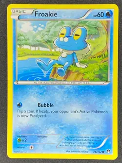 Pokemon Froakie 38/122 BKP BREAKpoint LP/NM - Image 1