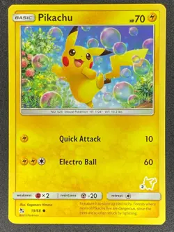 Pokemon Pikachu #2 19/68 HIF Hidden Fates NM - Image 1