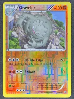 Pokemon Graveler Reverse Holo 44/83 GEN Generations LP/NM - Image 1