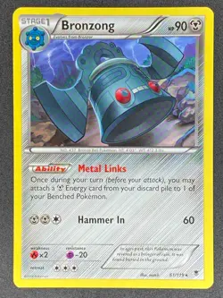 Pokemon Bronzong 61/119 PHF Phantom Forces NM - Image 1