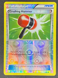 Pokemon Crushing Hammer Reverse Holo 60/83 GEN Generations LP/NM - Image 1