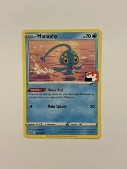 Manaphy 041/172 Pokemon Prize Pack Series 3 Brilliant Stars Variant NM A - Image 1