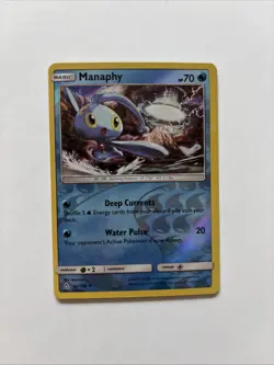 Manaphy 42/156 Rev Reverse Holo SM Ultra Prism Pokemon NM - Image 1