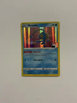 Manaphy 041/172 Line Holo Pokemon Prize Pack Series 1 & 2 FAST SHIP *B - Image 1