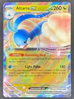 Pokemon Altaria ex 140/182 PAR Paradox Rift NM - Image 1