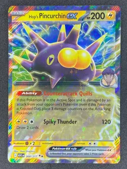 Pokemon Hop's Pincurchin ex 068/217 ASC Ascended Heroes NM - Image 1
