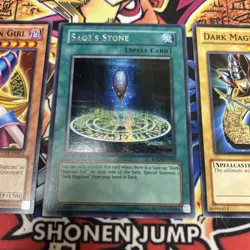 Yugioh - Sage’s Stone ROD-EN003 SECRET VLP/NM X1 + Dark Magician & Girl - Image 2