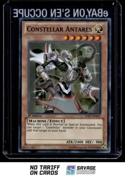 1996 YuGiOh 1st Edition Constellar Antares #HA07-EN047 - Image 1