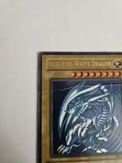BLUE EYES WHITE DRAGON SDK 001 DAMAGED YU GI OH - Image 2