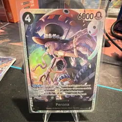Bandai One Piece Card Game Perona EB03-045 Heroines SR - Image 1
