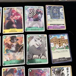 One Piece TCG 17 Card FOIL Holo Lot Shiny Parallel Cards NM+ (Lot 116) - Image 4