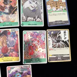 One Piece TCG 17 Card FOIL Holo Lot Shiny Parallel Cards NM+ (Lot 116) - Image 5