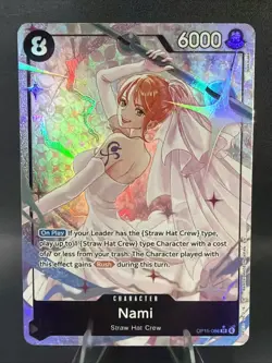 Nami (Alternate Art) OP15-086 One Piece: Adventure on Kami's Island Foil NM - Image 1
