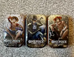 One Piece TCG: Vol 2 Tin Pack Set of 3 | TS-02 OP-13 BRAND NEW SEALED - Image 1