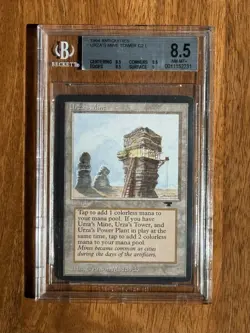 Antiquities Urza’s Mine Tower C2 L Magic The Gathering MTG BGS 8.5 - Image 1
