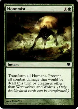 2011 Magic The Gathering Innistrad Moonmist #195 Light Play - Image 1