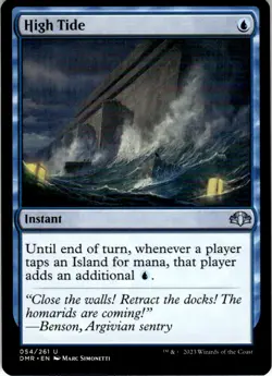 2023 Magic The Gathering Dominaria Remastered High Tide #54 Light Play - Image 1