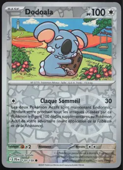 Carte Pokemon Dodoala 129/159 Reverse Aventures Ensemble Francais - Image 1