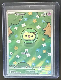 2025 Pokemon Black Bolt Solosis Illustration Rare #118/086 - Image 1