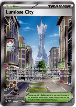 Lumiose City 111/088 Ultra Rare Perfect Order Pokemon NM - Image 1