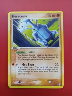 Heracross 43/109 2004 Pokemon Team Rockets Returns NM Free Shipping! - Image 1