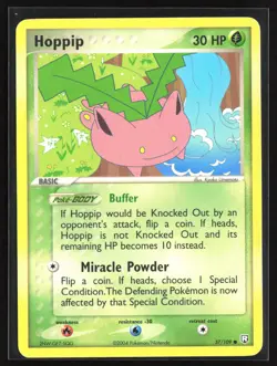 Pokemon TCG - Hoppip Common Team Rocket Returns 57/109 LP - Image 1