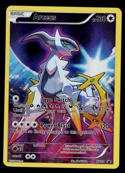 ARCEUS 2016 Pokemon XY Black Star Promo #XY116 Full Art - Image 1