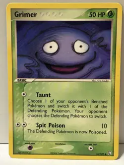 Grimer 56/109 Team Rocket Returns NM Pokemon Fast Shipping - Image 1