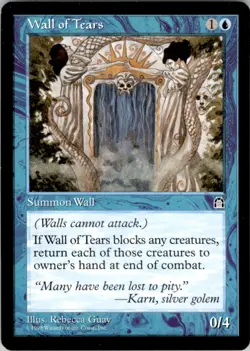 1998 MTG Stronghold Wall of Tears LP - Image 1