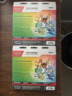 Two (2) Pokemon TCG First Partner Illustration Collection Series 1 Boxes New - Image 4