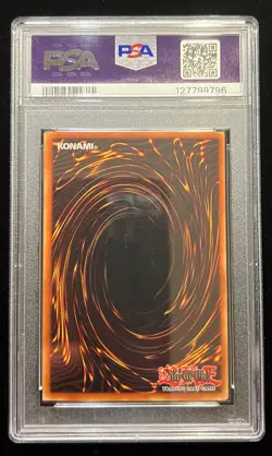 Flame Swordsman 1st Edition (Wavy) LOB-003 PSA 8 Yu-Gi-Oh! - Image 3