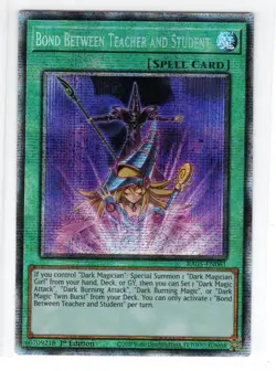 Bond Between Teacher and Student 1st Edition Starlight Rare RA05-EN061 Yu-Gi-Oh! - Image 1
