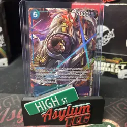 Issho Foil The Azure Sea's Seven Alternate Art EB04-022 One Piece CCG - Image 1