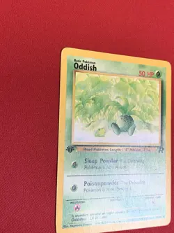 2000 Oddish #63/82 - Team Rocket 1st Edition - Pokemon Card Vintage WOTC - Image 4