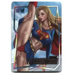 Goddess Story Waifu Card Lucky Goddess 2 Supergirl DC Comics SV-14 - Image 1