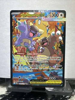 Pokemon TCG Mega Kangaskhan EX 182/132 SIR Secret Rare Card English Edition - Image 1