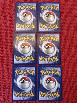 ❗Lot 8⃣: Pokemon Vintage Base Set 6x Common Rare Cards Lot OLD (Trainers) - Image 3