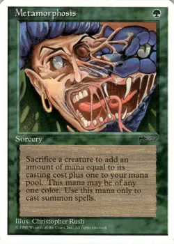 1995 Magic The Gathering Chronicles Metamorphosis Light Play - Image 1