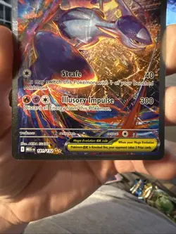 Pokemon Mega Latias EX Full Art Holo Rare Card MEG EN 181/132 English - Image 3