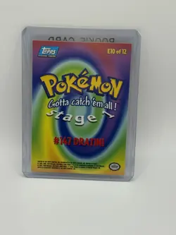 Pokemon Cards TOPPS Card DRATINI #147 Rare TCG PACK FRESH - Image 2