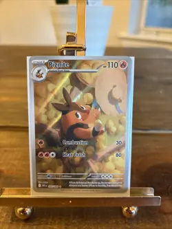 Pokemon TCG Pignite Card White Flare Illustration, Rare, 097/086 NM - Image 1
